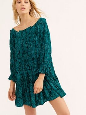 Free People See Ya Later Tunic Mini Dress